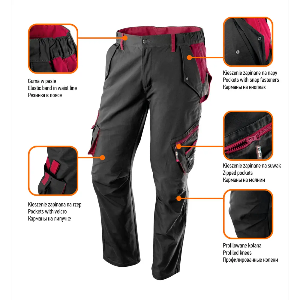 Брюки рабочие женские Neo, размер S Neò Woman Line STLM-2206074 - Вид №7