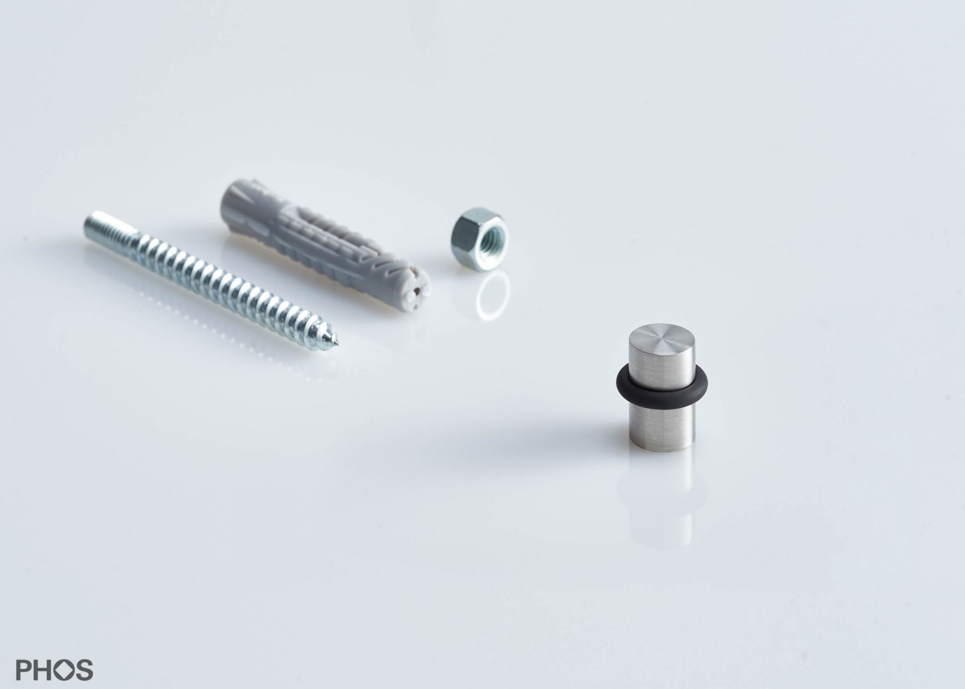 GTA8-12 Полкодержатель ø8 x 12 мм, привинченный подвесным болтом M4 PHOS  - Вид №3