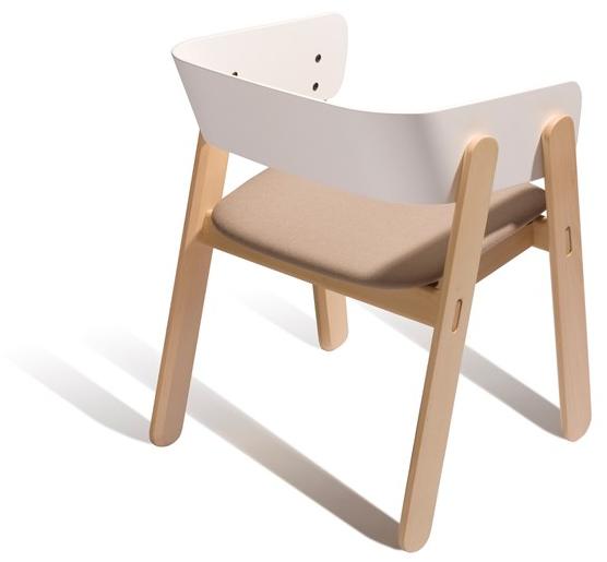 Capdell Стул из бука с подлокотниками и встроенной подушкой Polo sun-id-1460165 - Вид №1