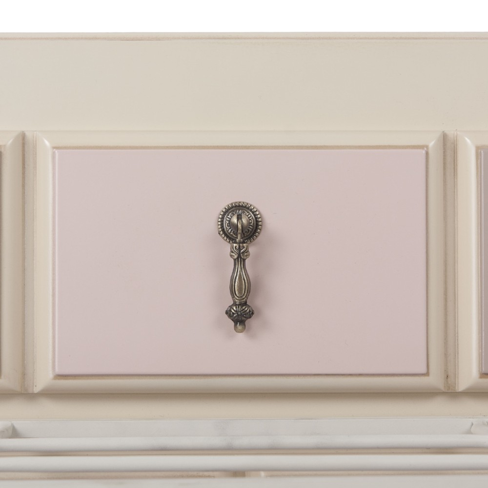 15002 Вешалка настенная Пандора 1 Айвори Акварель BOGACHO 4627139502098 - Вид №2