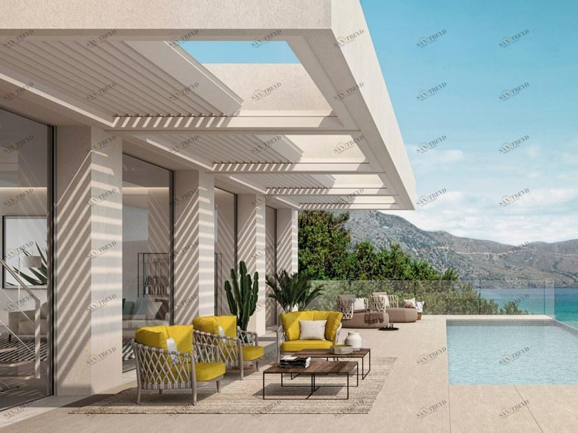 PRATIC F.lli ORIOLI Пергола со сдвижной крышкой Brera sun-id-1515534