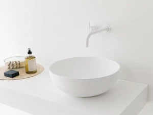 Накладная раковина на столешницу  овальная Not Only White SOFT