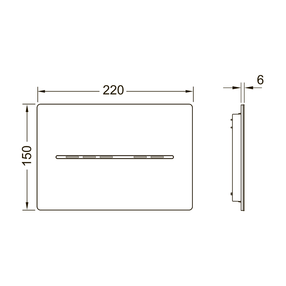 9240462 solid электронные системы смыва Tece  - Вид №1