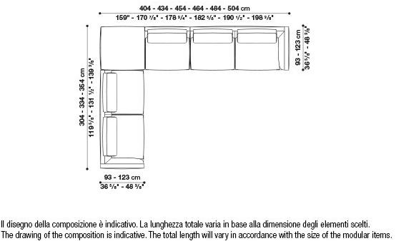 B&B Italia Модульный угловой диван из ткани Richard sun-id-1472345 - Вид №112