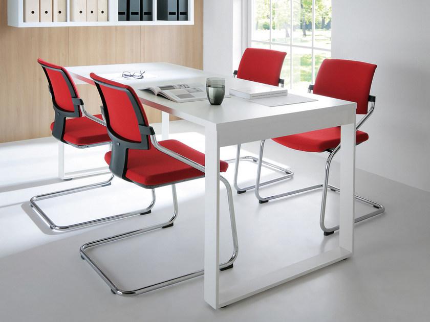 profim Стул для конференций штабелируемый консольный с подлокотниками Xenon sun-id-1505145 - Вид №2