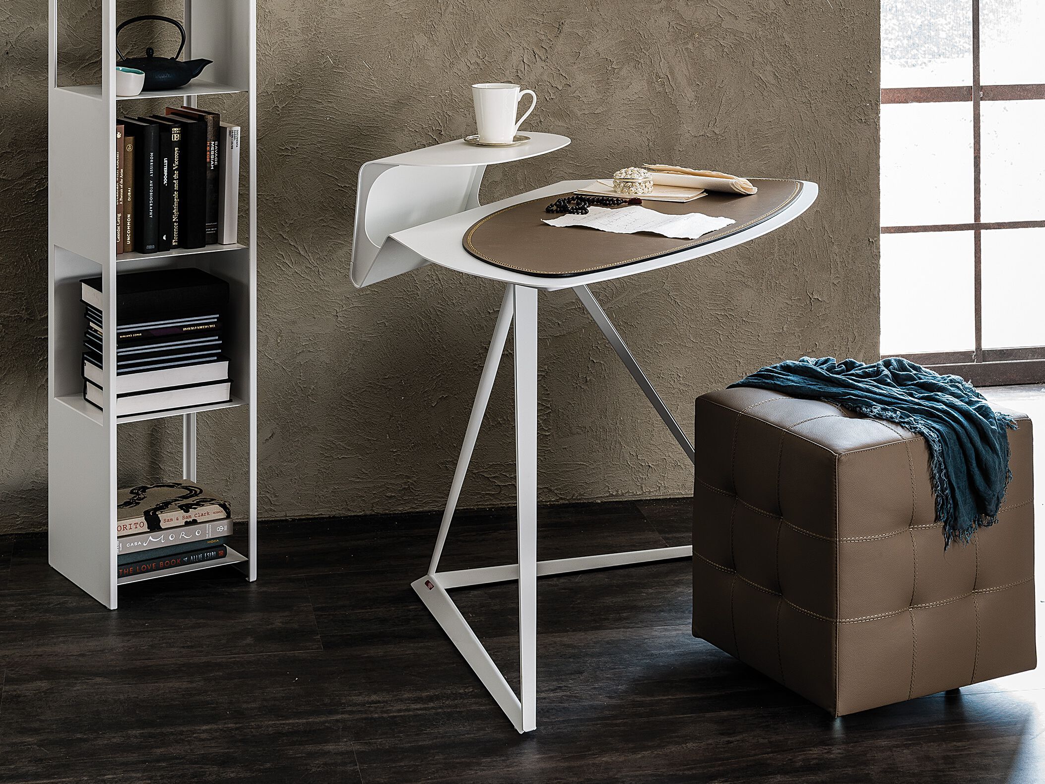 Стальной письменный стол Cattelan italia STORM ARCH-00086155