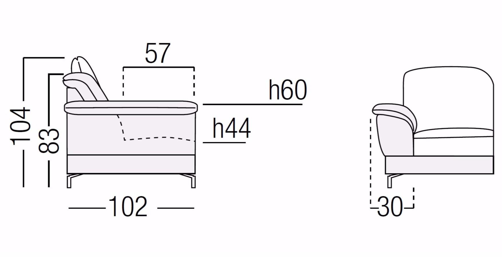 Egoitaliano Модульный диван с шезлонгом sun-id-1353687 - Вид №3