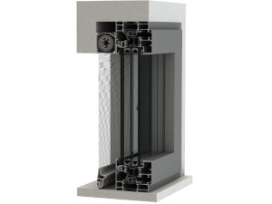 Вертикальная встраиваемая москитная сетка