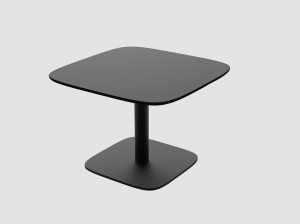 Квадратный ламинат низкий журнальный столик