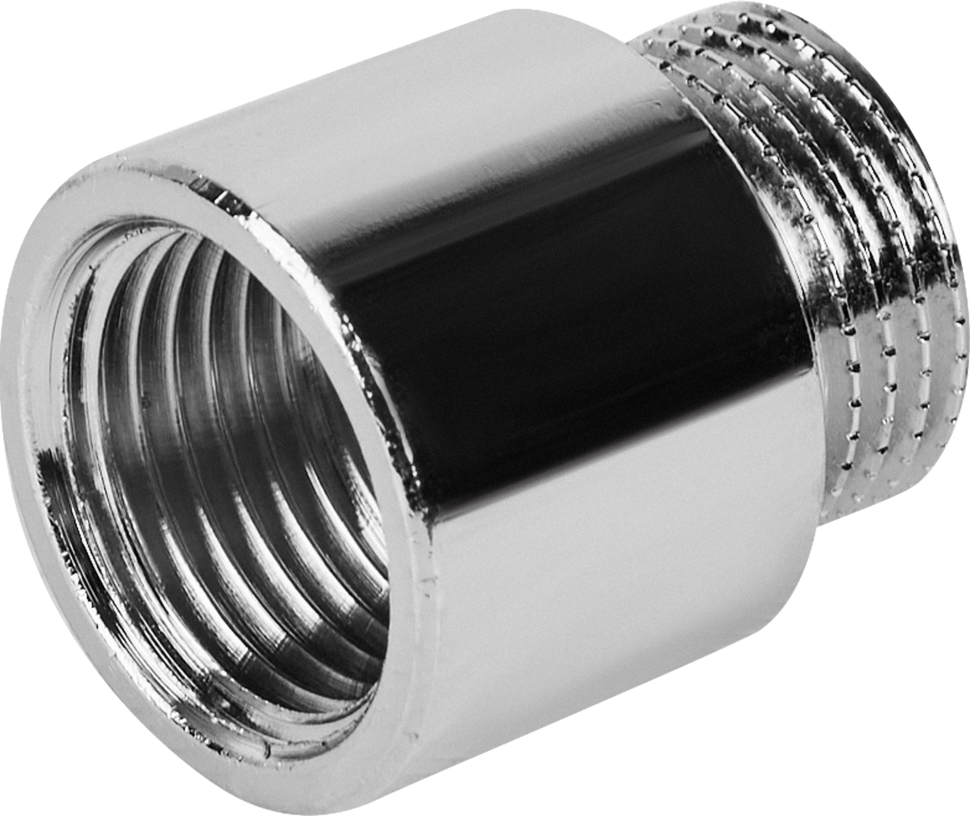 Удлинитель для труб STOUT 1/2"×20 мм хромированная латунь 82238763 STLM-0022611 - Вид №1