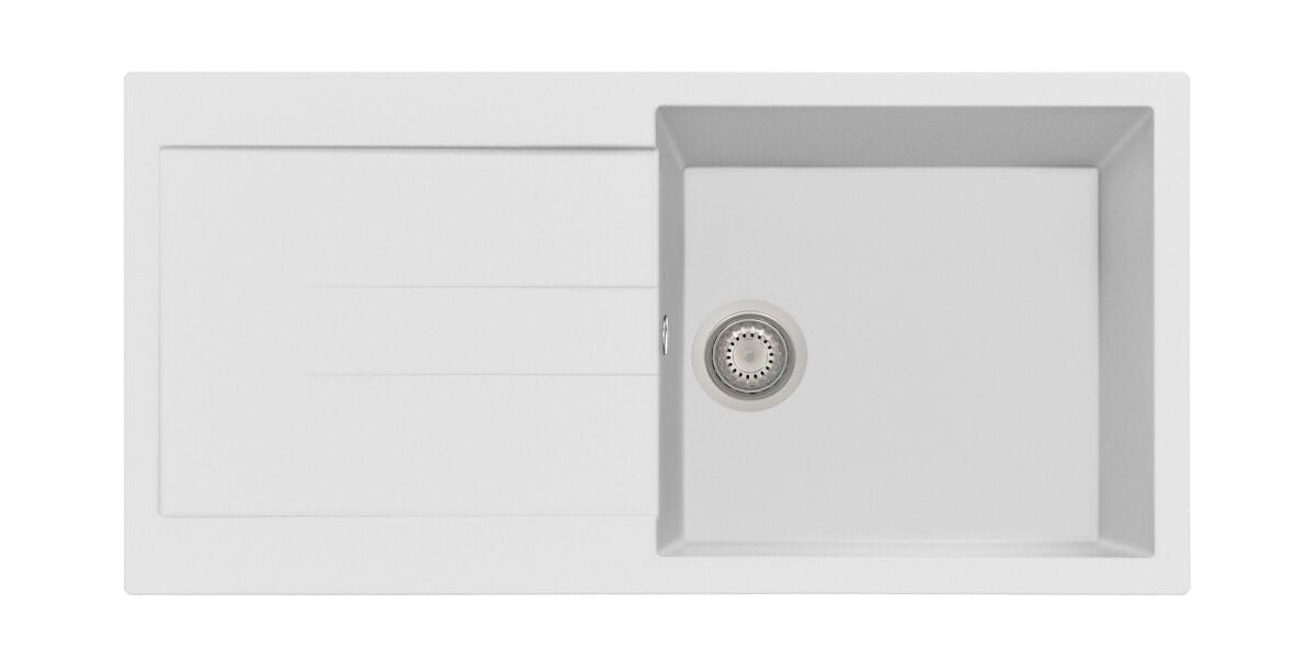 Раковина с одной чашей из композитного материала с поддоном TASCA композитные раковины ARCH-00148621 - Вид №4