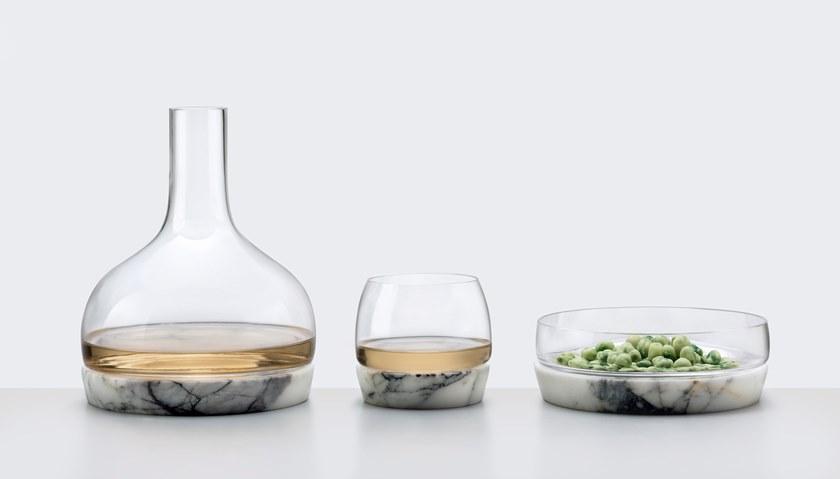 NUDE Хрустальная чаша с мраморным основанием Chill sun-id-1425722 - Вид №3