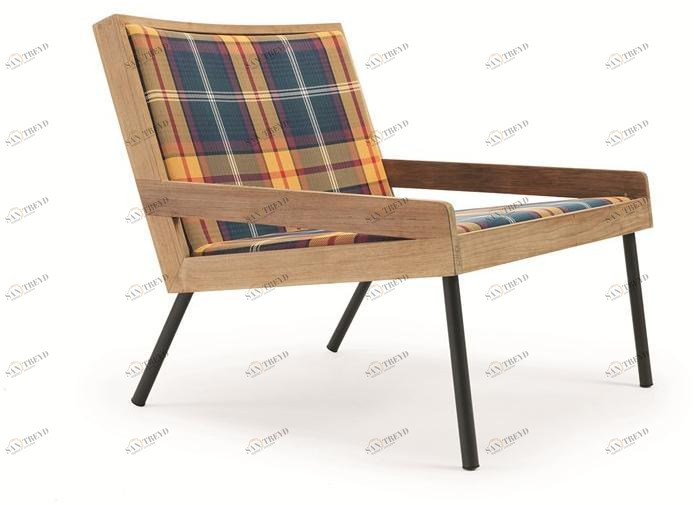 Ethimo Садовое кресло из технической ткани с подлокотниками Allaperto Aapl00tc0