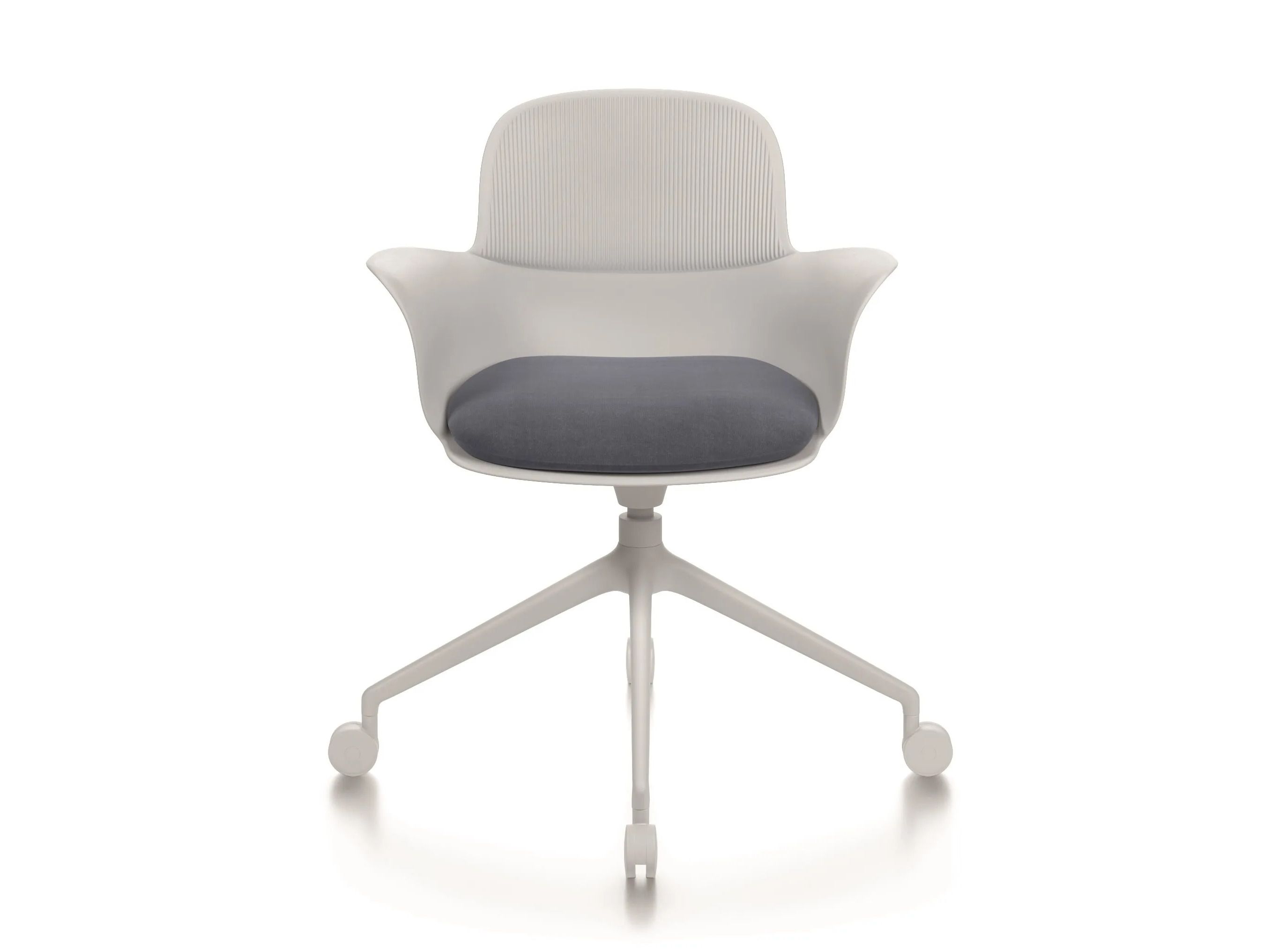 Поворотный стул с мягким сиденьем Natuzzi Italia Poly ARCH-00001631 - Вид №1