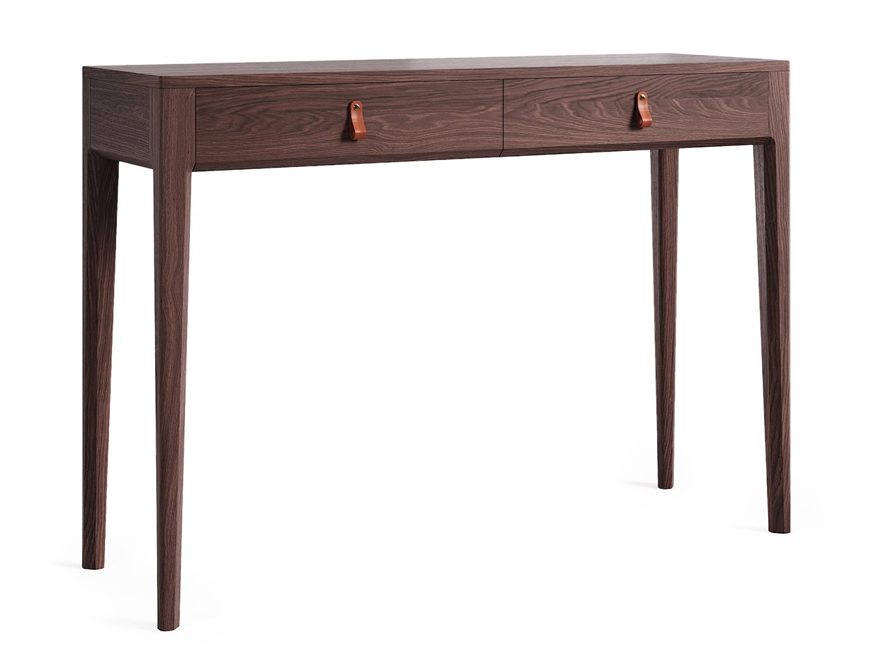 Туалетный столик с ящиками темный дуб Case THE IDEA  210493 Коричневый  - Вид №1