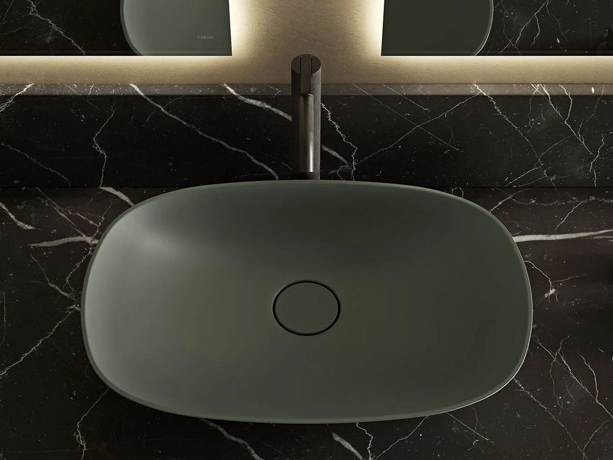 Прямоугольная столешница из твердой поверхности Inbani ARCH-00098957 - Вид №3