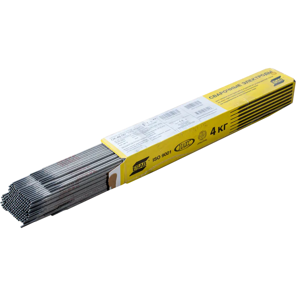 Сварочные электроды ESAB ОК 46.00 2,5 мм для стальных конструкций 89143873 STLM-0079038 - Вид №1