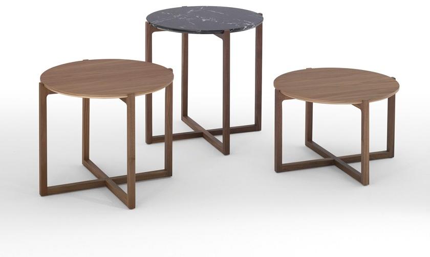 Kendo Mobiliario Круглый журнальный столик из фанерованной древесины sun-id-1404722 - Вид №2