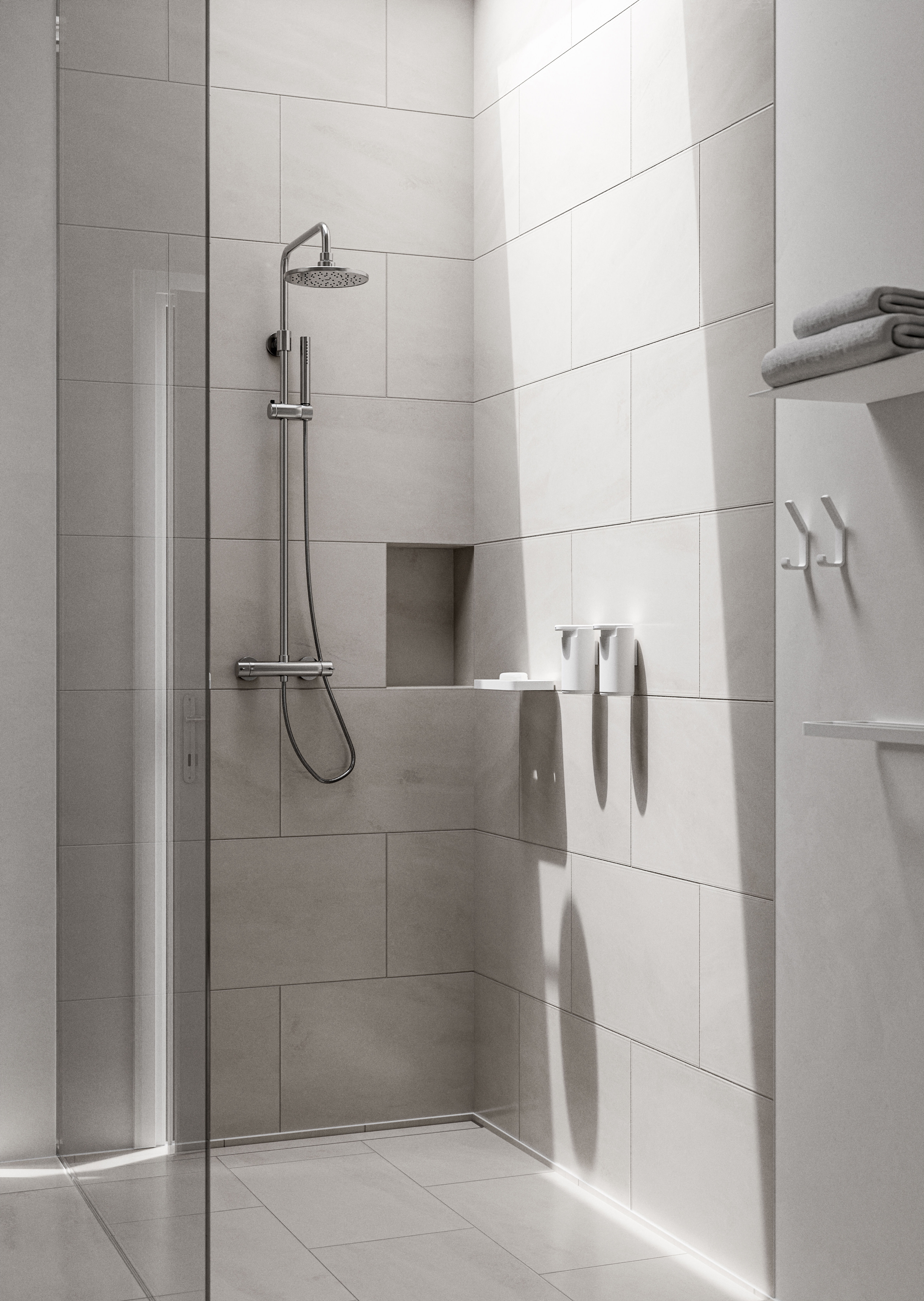 rimbrusehylde душевая полка Zone Denmark Rim - Вид №2