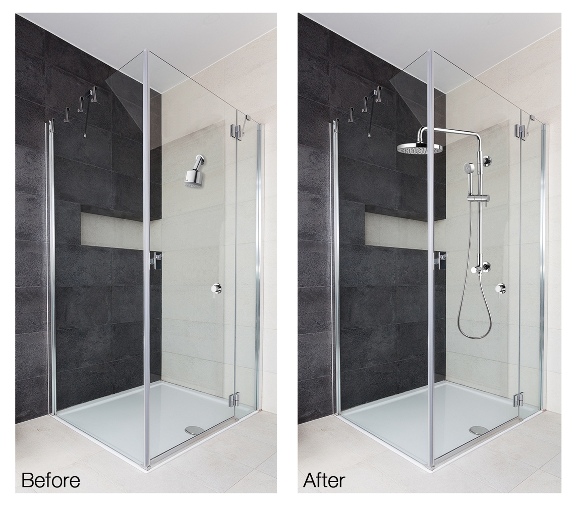 L00965 Душевая колонна GIÒ RENOVATION Ø 250 mm - H.850 mm BOSSINI  - Вид №4