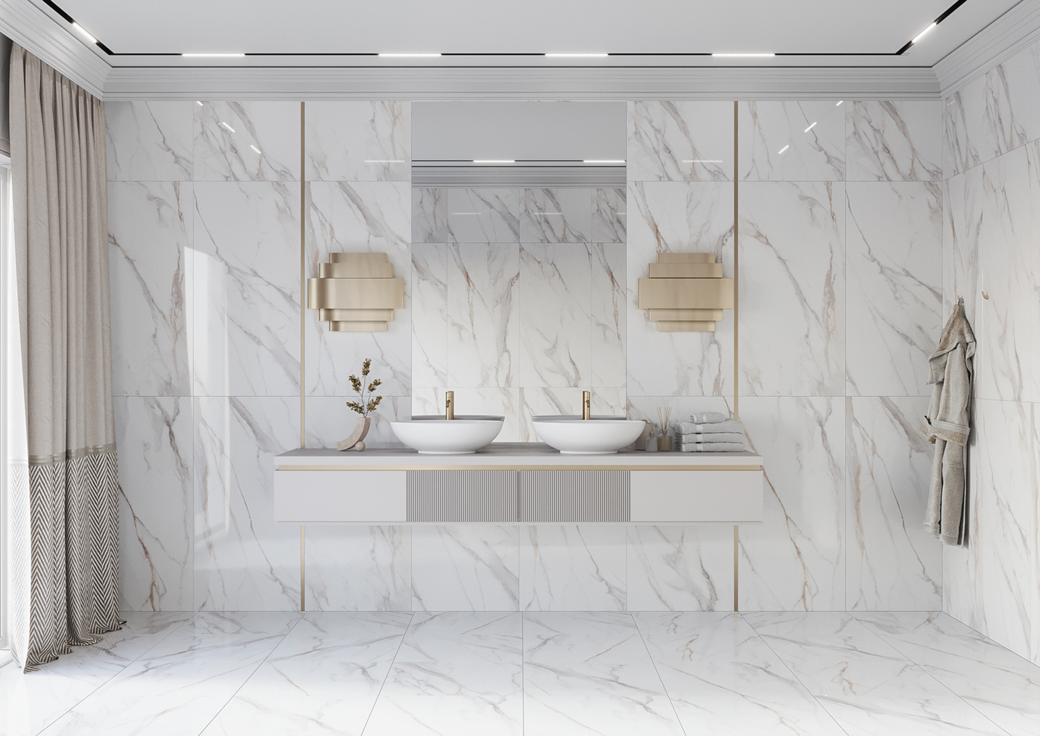 Palacio SIRENFLOW — Элегантность мрамора в вашем интерьере STP-ST500 INCOLOR - Вид №2