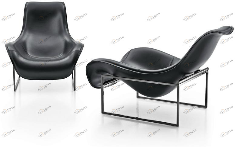 B&B Italia Санное кресло из кожи Mart sun-id-1441814