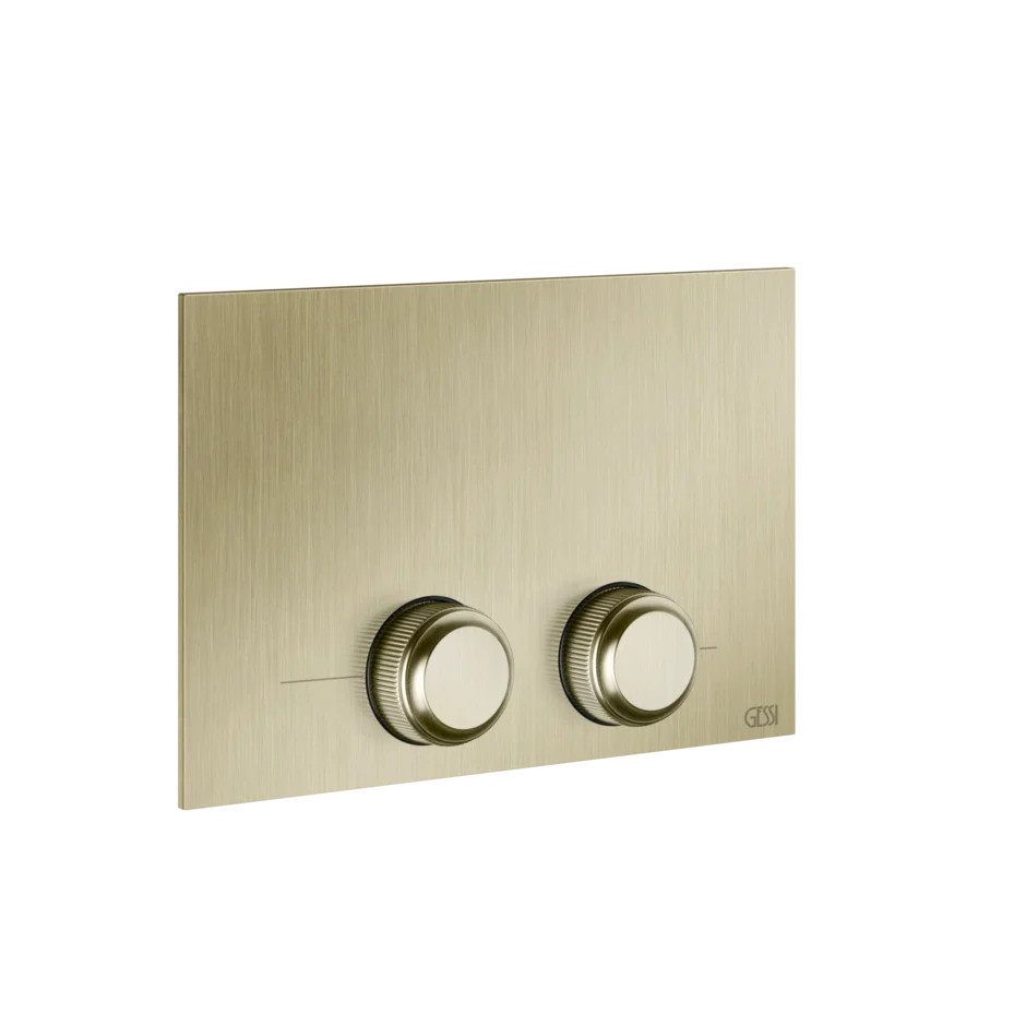 Запорная пластина 54657 727 Gessi Venti20 ЛАТУНЬ МАТОВАЯ PVD 54657727