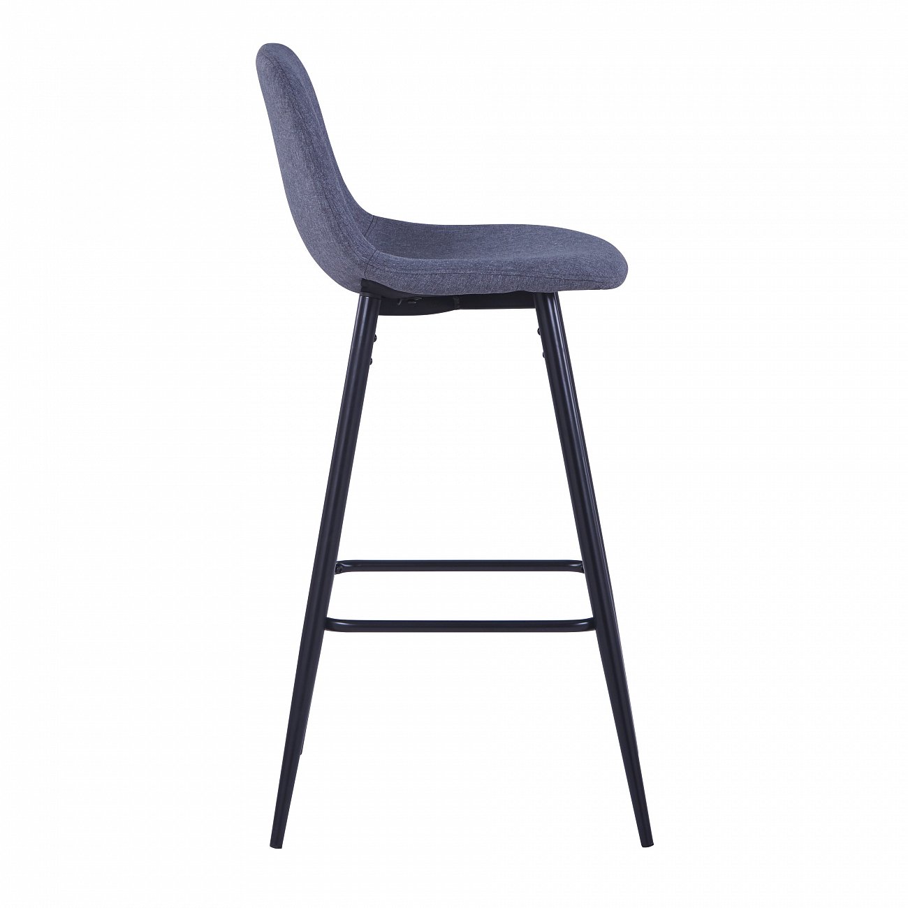 Стул барный со спинкой темно-серый "Валенсия New" STOOL GROUP  00-3882033 Серый  - Вид №2