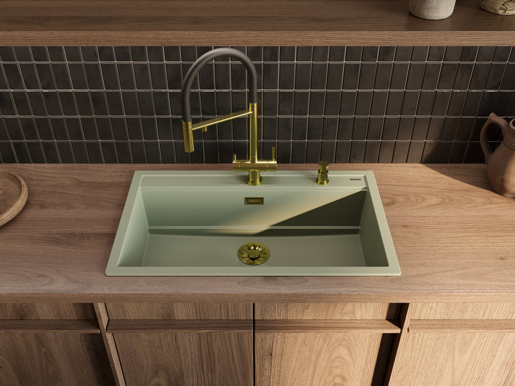 Кухонная мойка Kitagawa 86-LB GR OMOIKIRI 4993796 - Вид №4