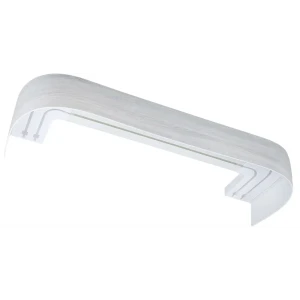 Карниз двухрядный составной Галант 300 пластик цвет дуб перламутр