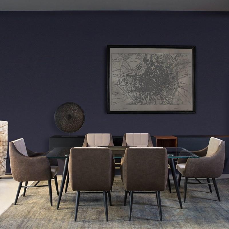 ALMA DESIGN Прямоугольный стол из дерева и стекла Magenta sun-id-1355648 - Вид №5