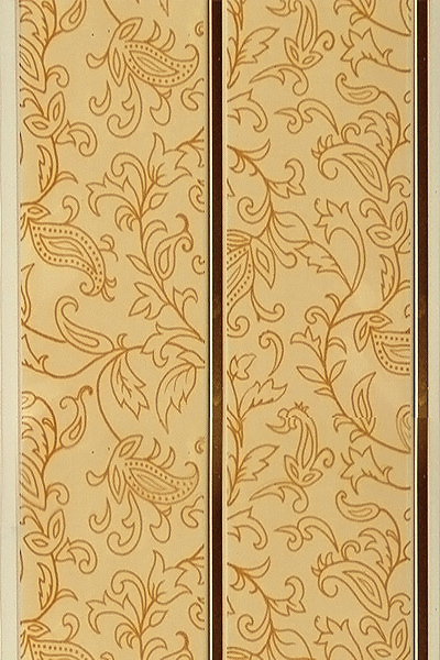 Панель ПВХ Вязь персиковая софитто "2" 200мм DEKOR PANEL DP142