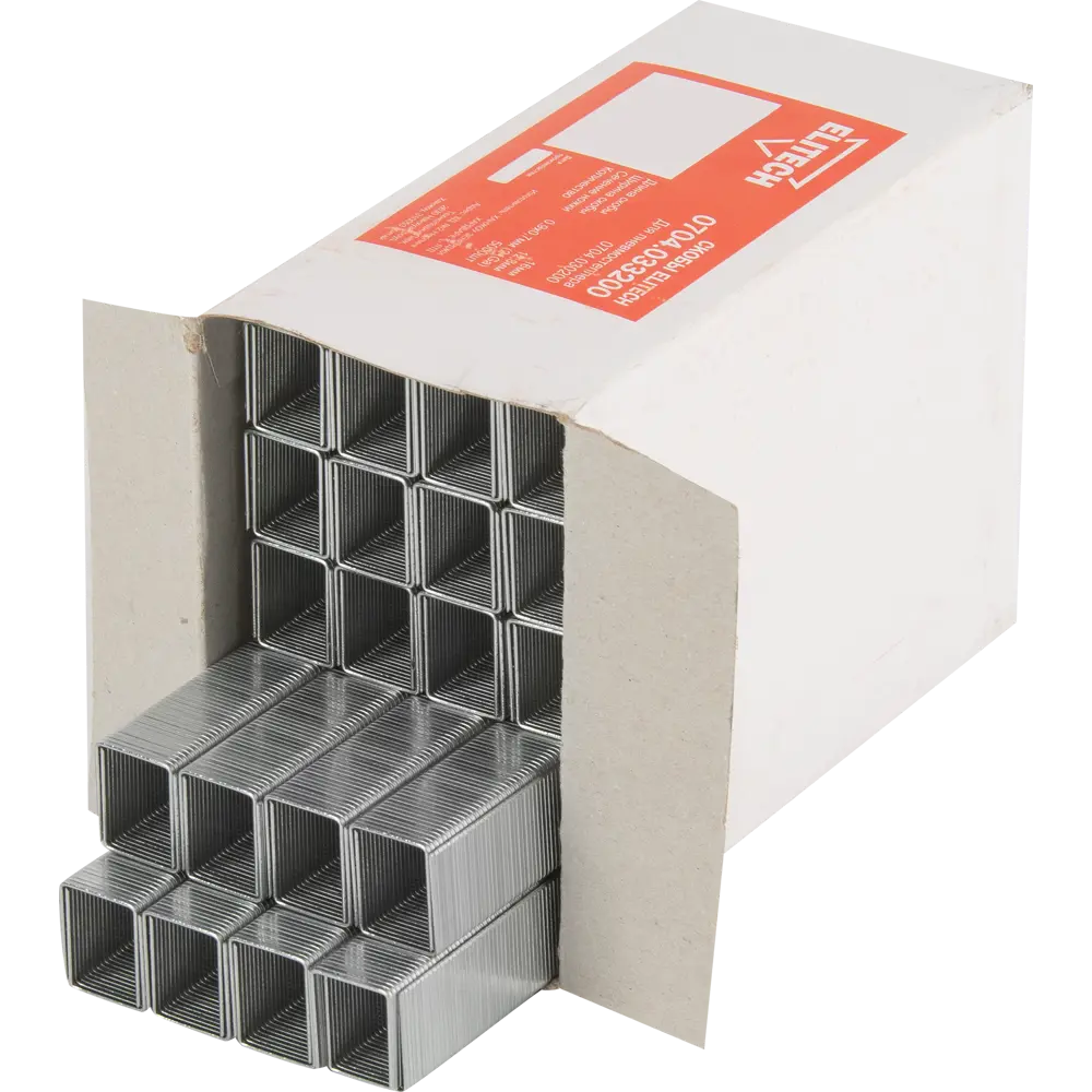 Скобы Elitech для мебельной обивки 12.8x16 мм, 5000 шт 84552337 STLM-0051843 - Вид №1