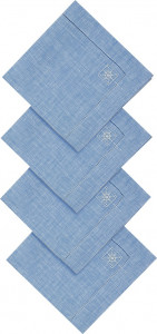 10620350 Крестецкая строчка Набор из 4 салфеток 40x40см Ткань