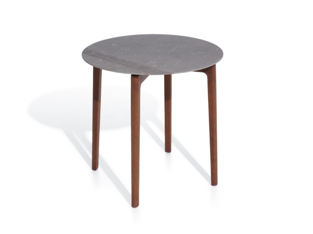 Круглый журнальный столик из натурального камня DE PADOVA Everyday Life ARCH-00017055