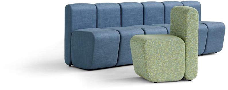 Blå Station Модульное тканевое кресло на контракт Bob Bla Station sun-id-1370502 - Вид №28