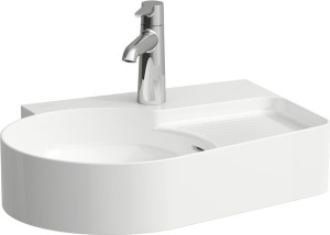 H8152887571561 Раковина, с полочкой и местом для смесителя LAUFEN PRO