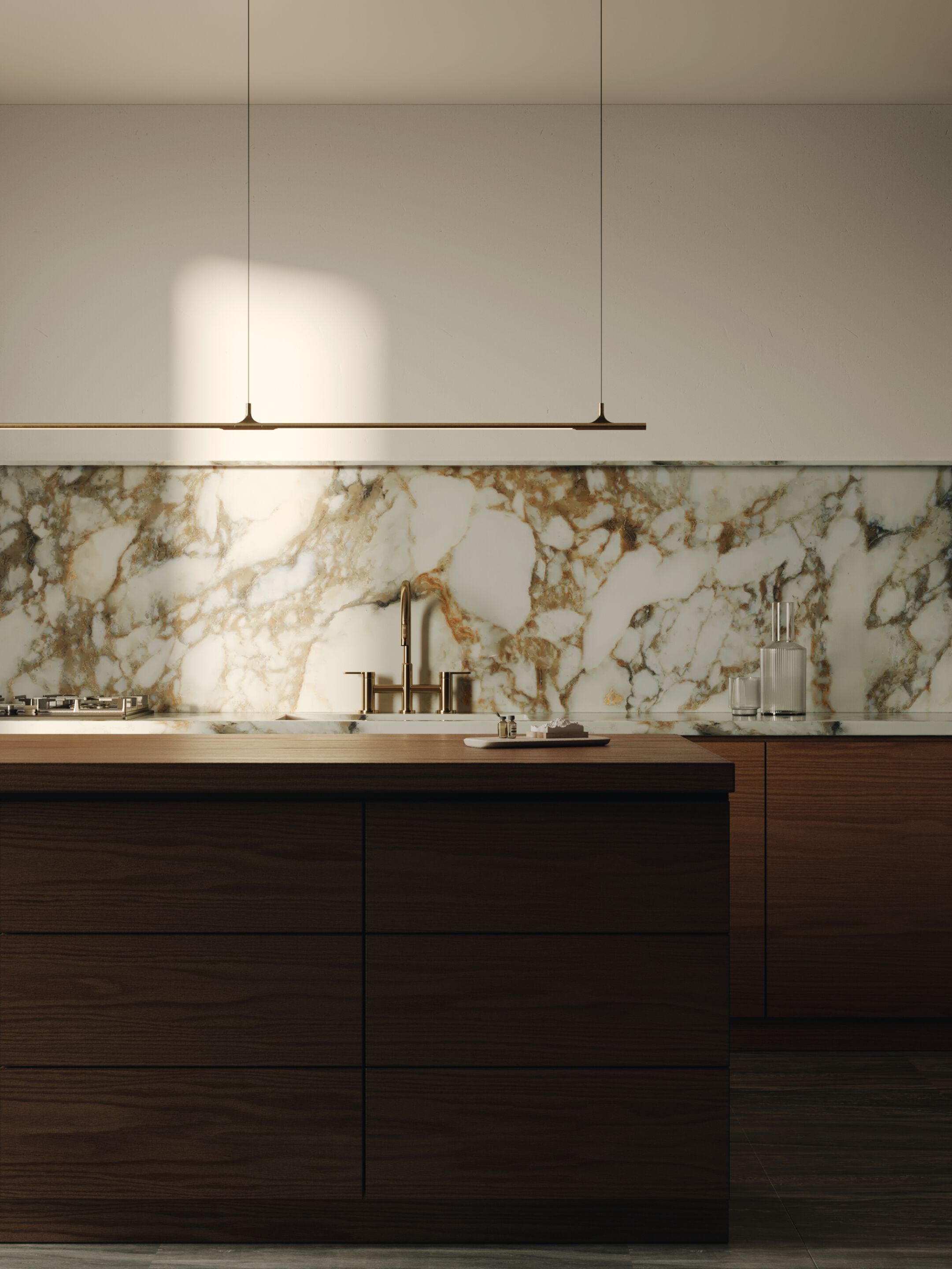 Латунь регулируемый светодиодный подвесной светильник Rakumba Галерея ARCH-00089944 - Вид №2