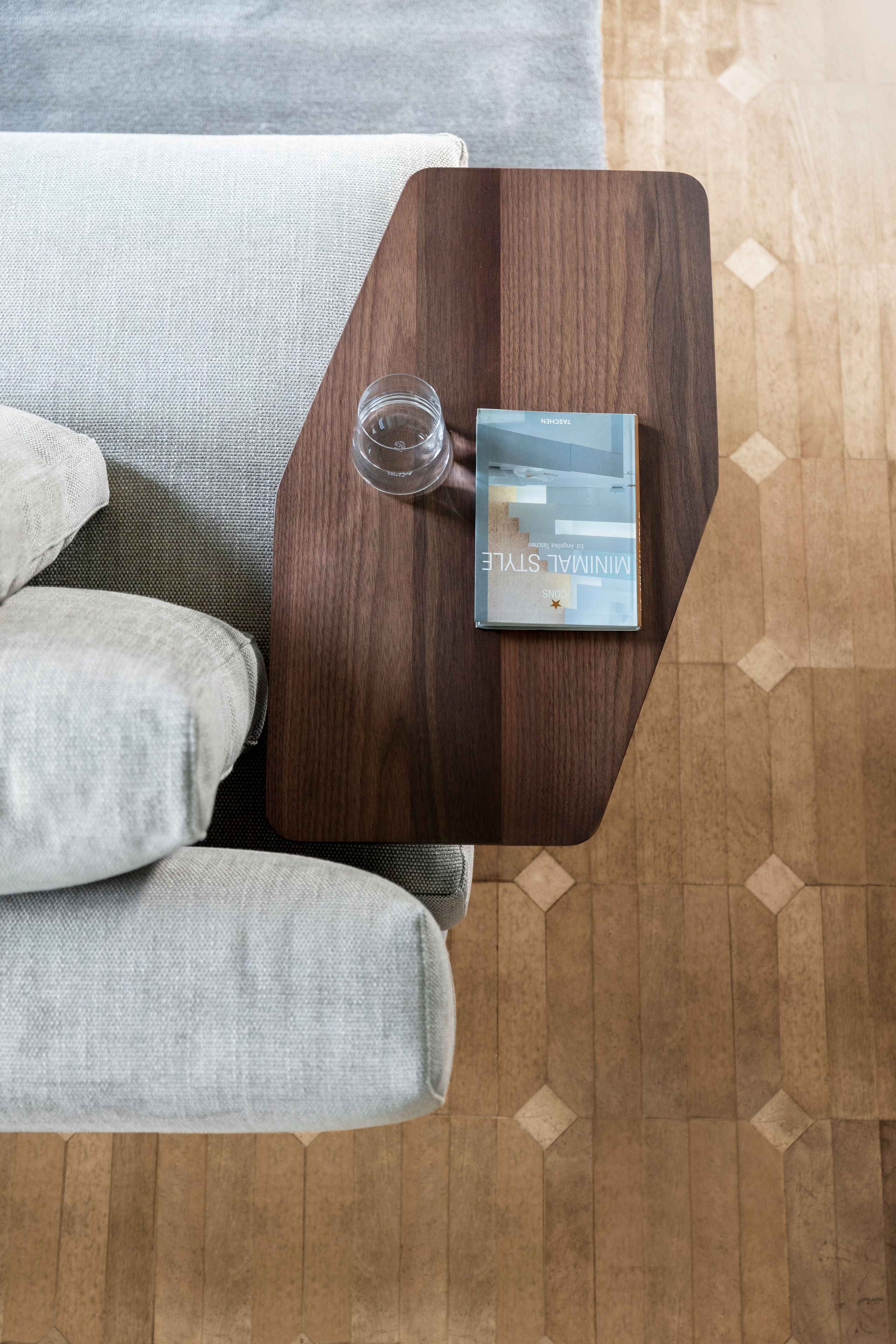 Угловой диван из ткани Porada двадцать ARCH-00075473 - Вид №9