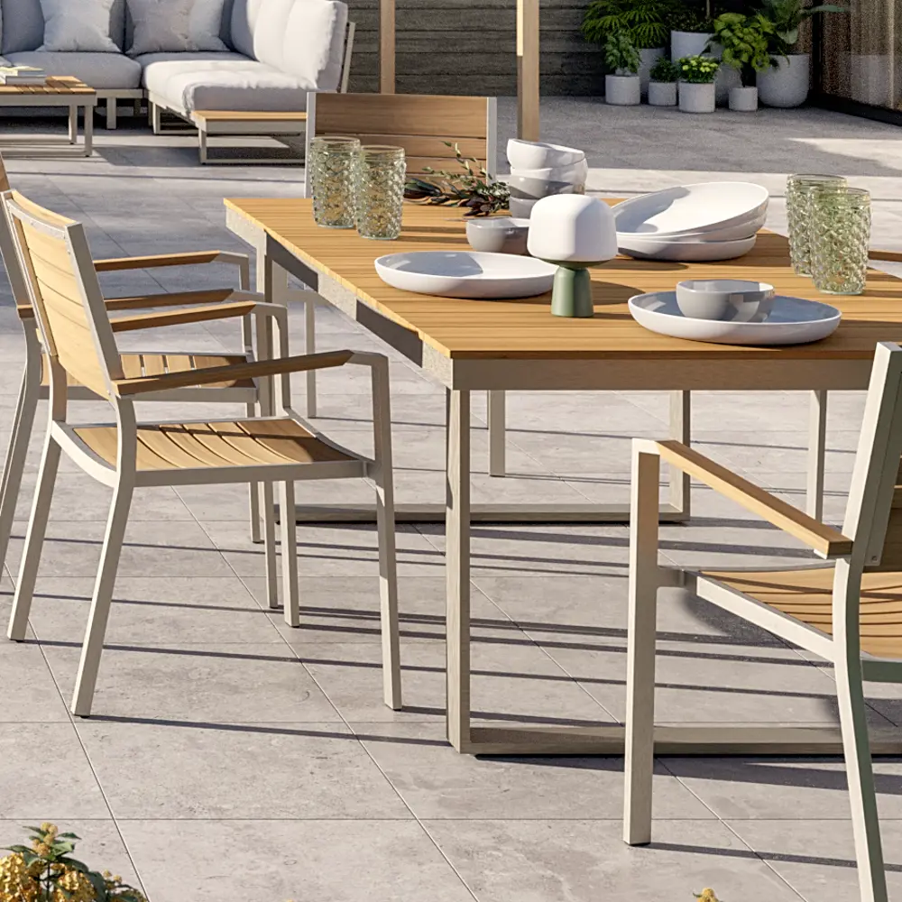 Стол садовый NATERIAL Menorca для комфортного отдыха на природе 82922567 STLM-0037944 - Вид №7