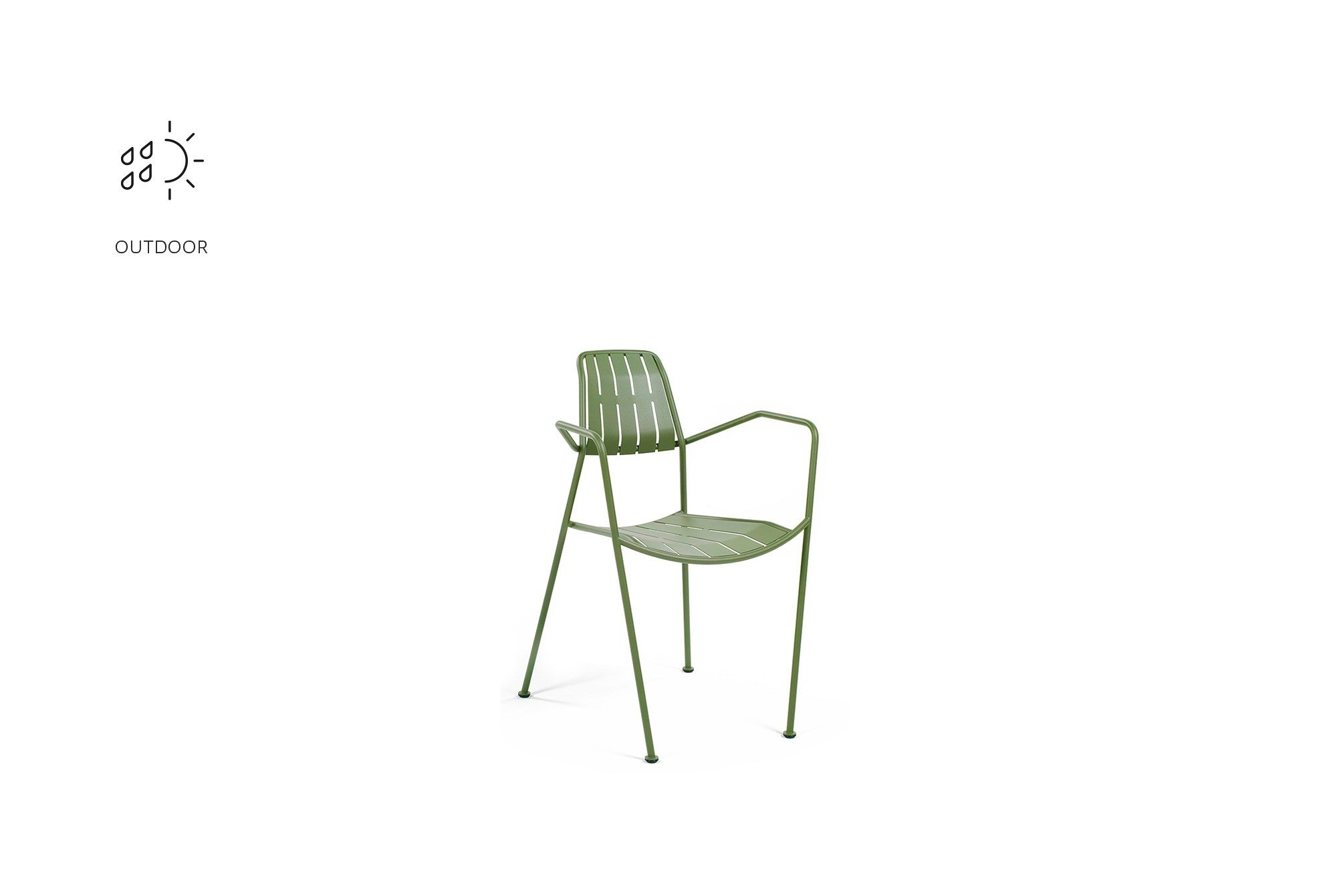 Алюминиевый садовый стул prostoria Osmo ARCH-00049031 - Вид №9