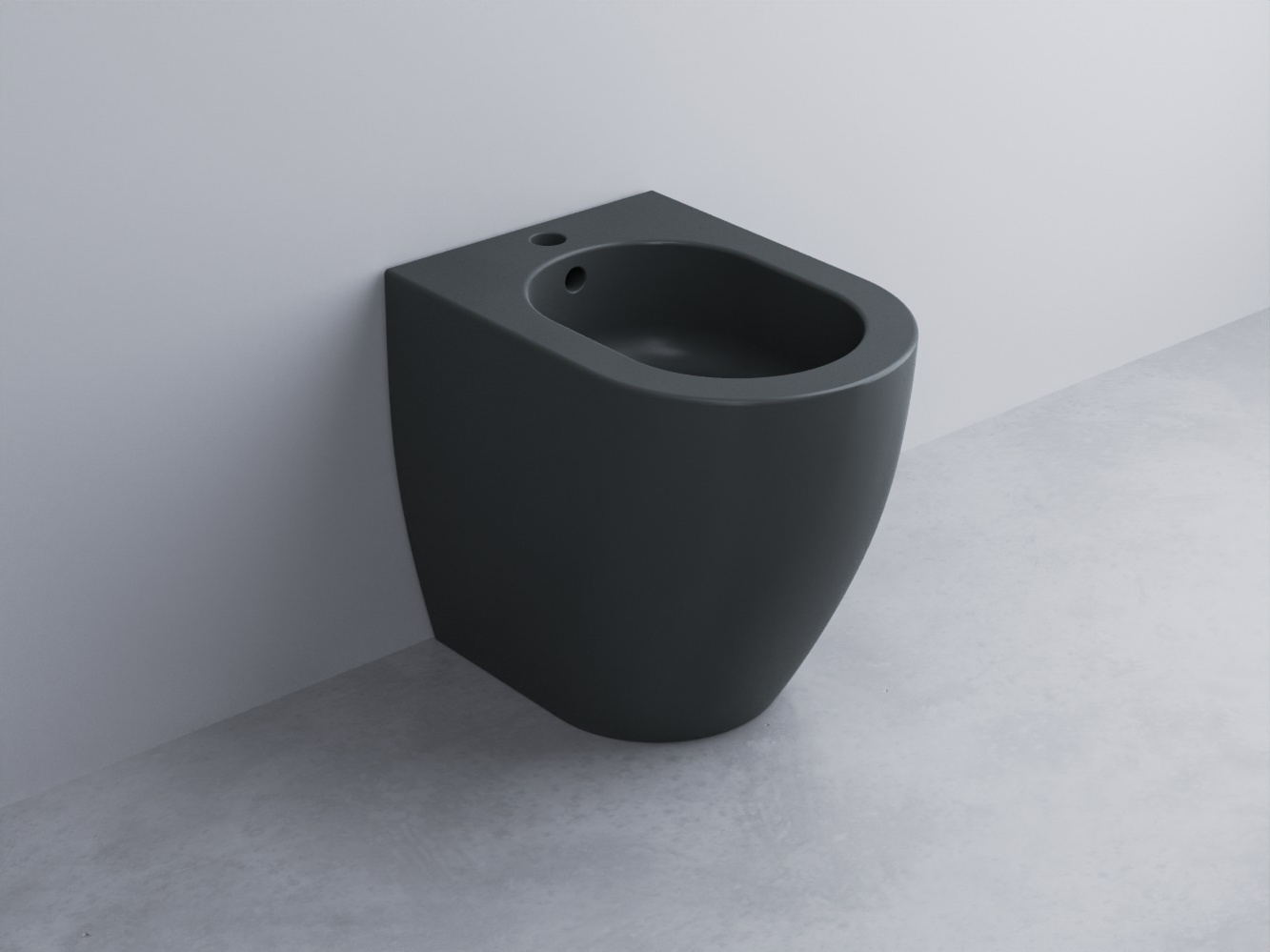 SMBIDR-BA Биде напольное с одним отверстием под смеситель Mini 48 cielo Smile Ceramica Cielo