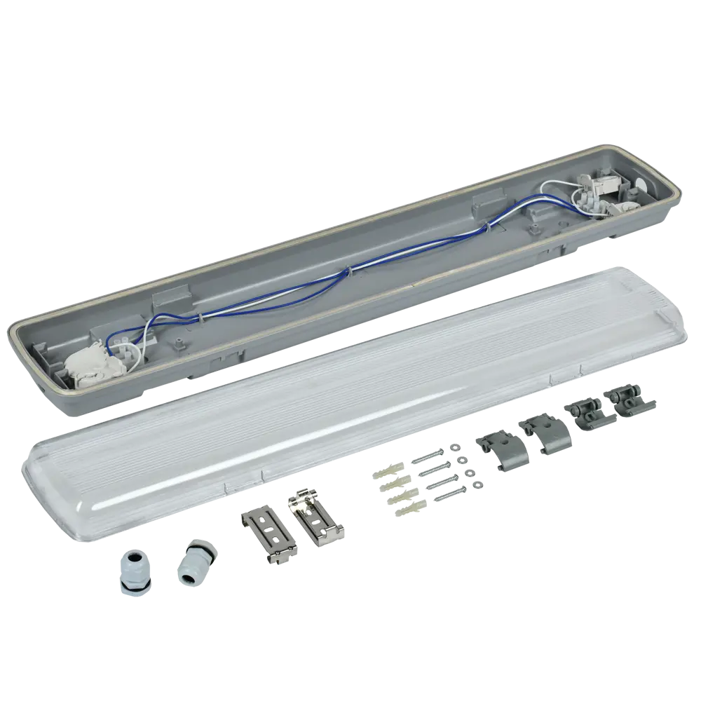 Линейный светильник IEK ДСП 2102 для влажных помещений 600 мм 89143793 STLM-1572353 - Вид №6