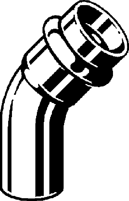 Viega Отвод 45° Profipress S 4526.1 (628369) 628 369 - Вид №1