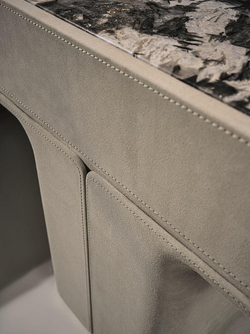 Longhi Тумбочка кожаная Loveluxe 2020 – sartoria collection Y 858 - Вид №4