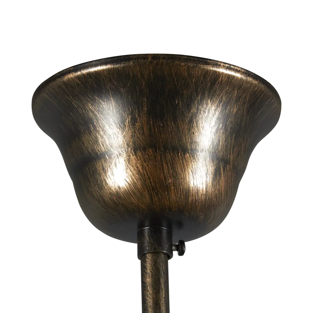 Люстра подвесная Vitaluce Kantri 5 ламп 15м² Е14 цвет черненое золото STLM-2145705 - Вид №5