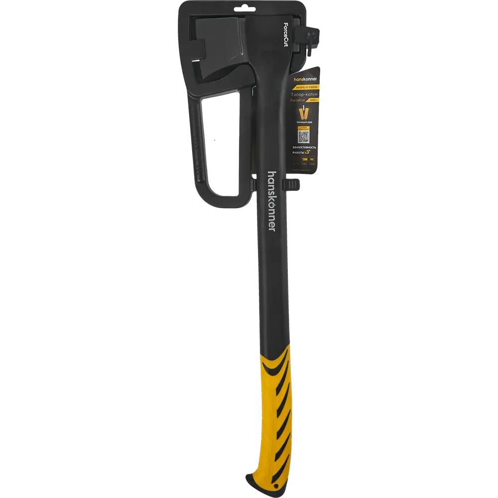 Топор Hanskonner HK1015-01-FB1000 фиберглассовая ручка 730 мм 1650 г STLM-2111283 - Вид №3