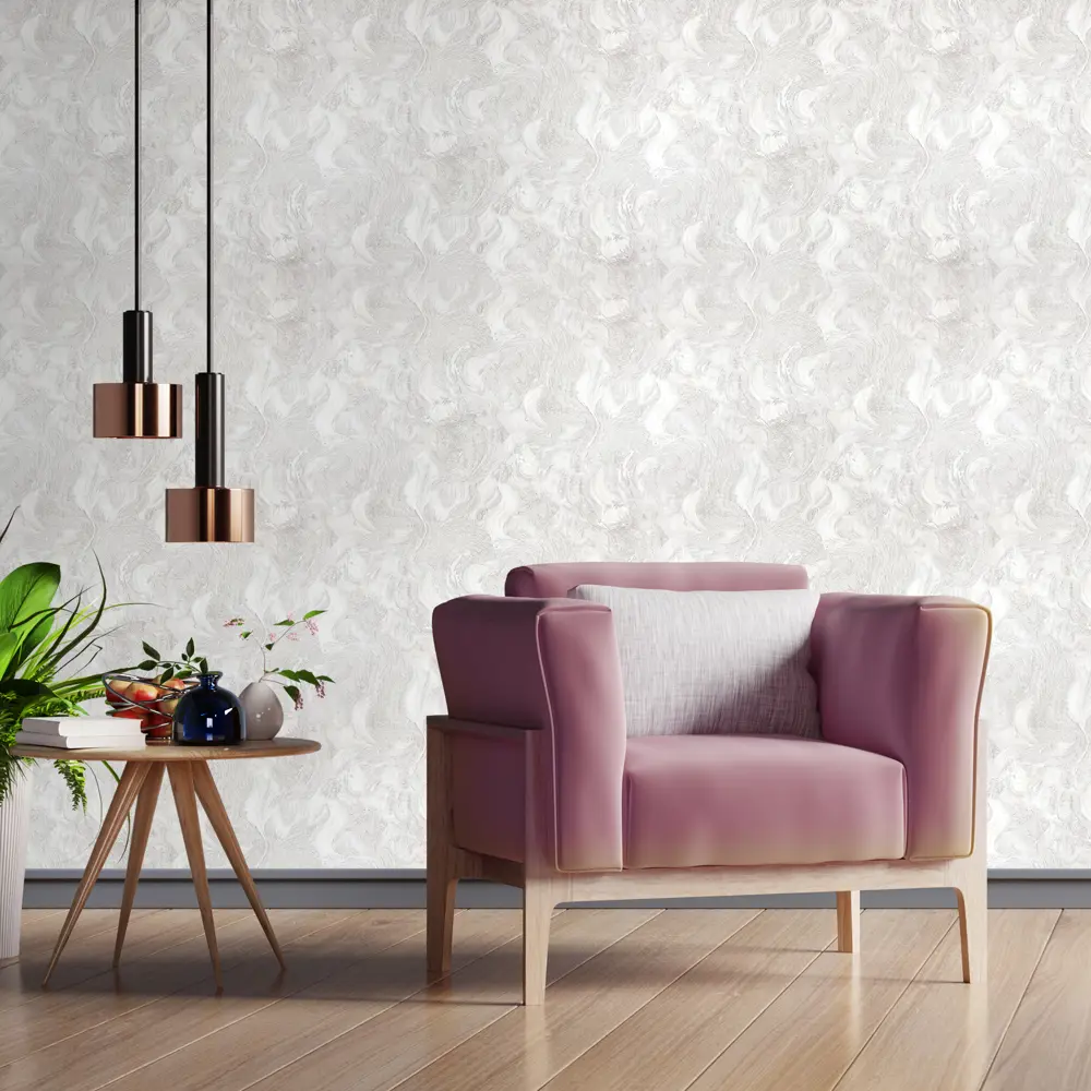 Обои флизелиновые Belvinil Планета бежевые 1.06 м 1036-61 STLM-2212309 - Вид №4