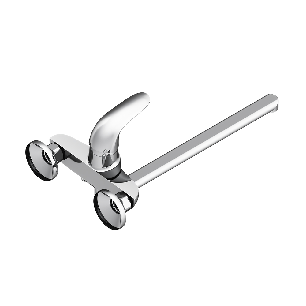 319500000 смеситель для ванны/душа с универсальным изливом 350 мм ручным душем Damixa Palace Bit  - Вид №2