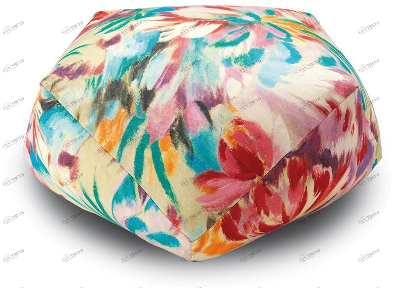 MissoniHome Пуф Diamond из чистого льна Daydream sun-id-1383405